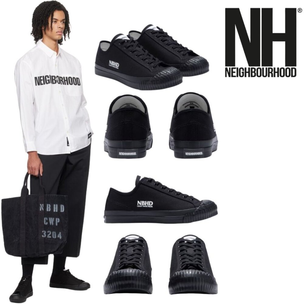 NWT - Neighborhood X MOONSTAR . GR LOW SNEAKER in Black (Size 8)
